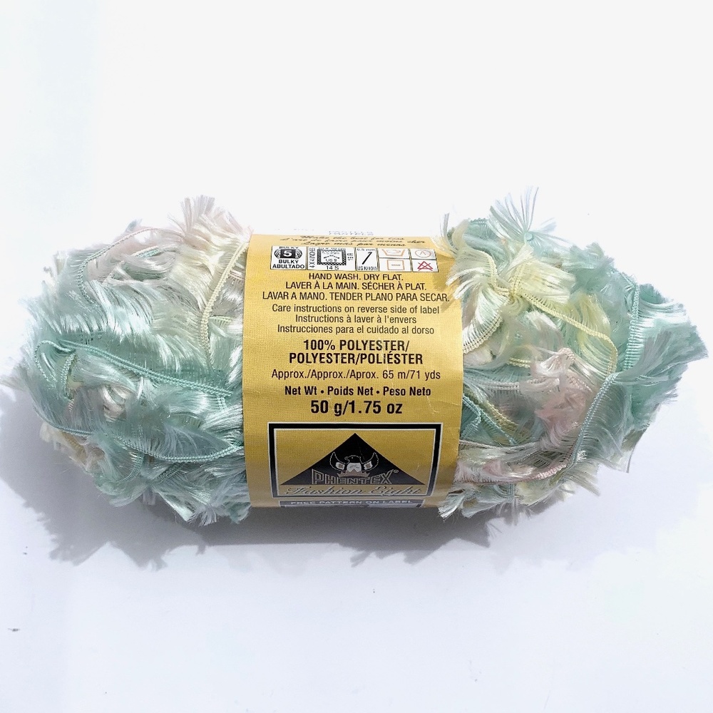 Phentex Fashion Eight eyelash yarn in Pastels color 48001